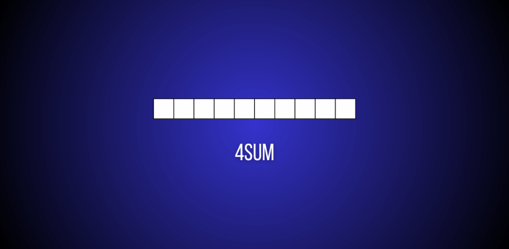 Featured image of question to solve 4sum on leetcode