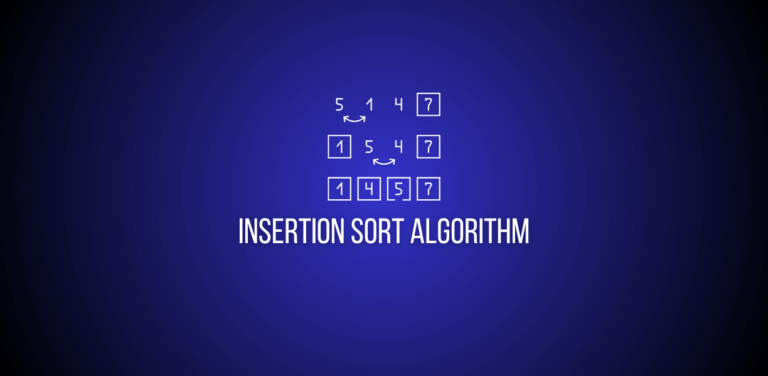 Insertion sort banner