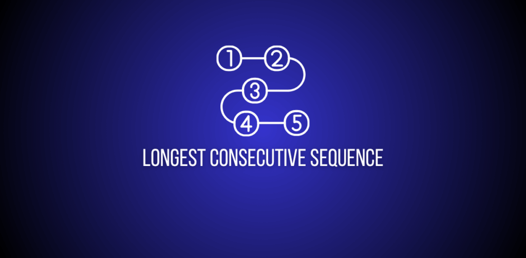 Featured image of question to find the longest consecutive sequence