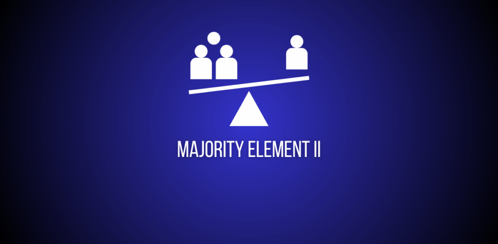Featured image of question to find the majority element on leetcode