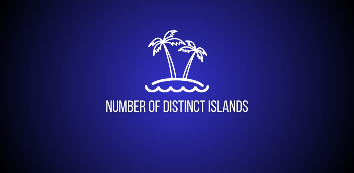 Number of Distinct Islands | Simple DFS solution in Python