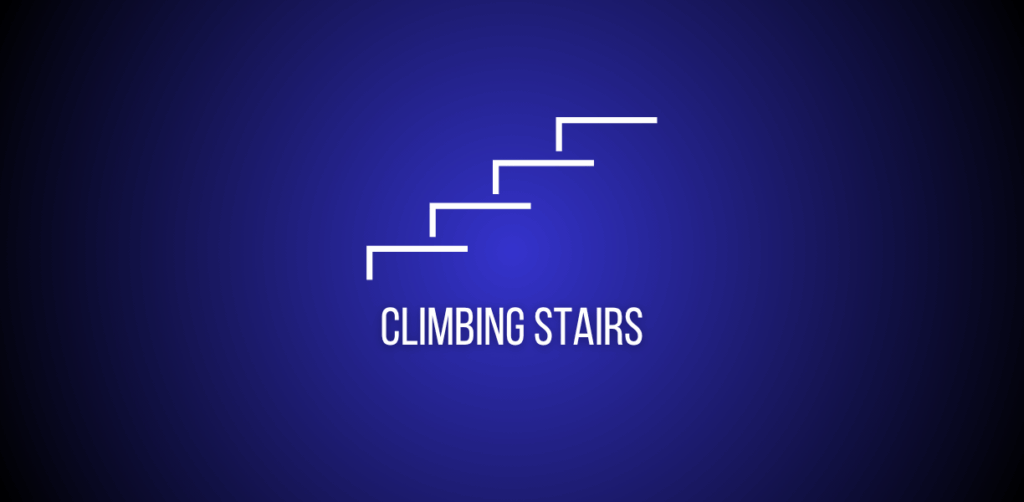Featured image of a question of climbing stairs on leetcode
