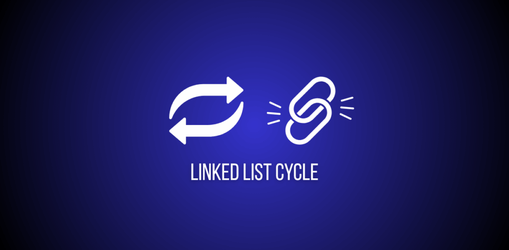 Featured image of a question linked list cycle on leetcode