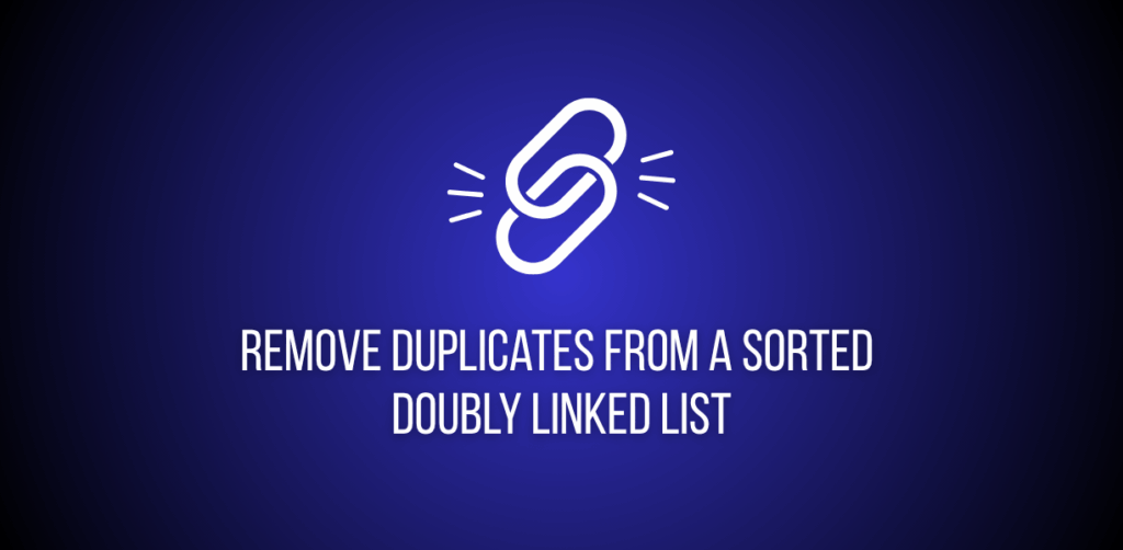 Featured image of a question to remove duplicates from a sorted array