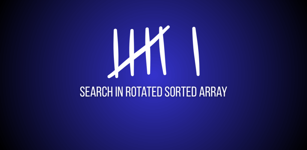 Featured image of question to find search position on leetcode