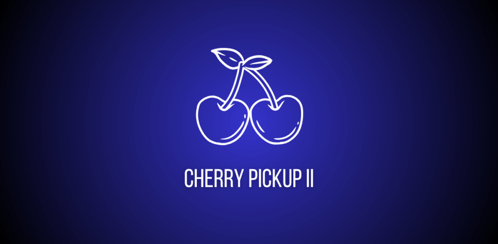 Featured image of a question to solve cherry pickup 2