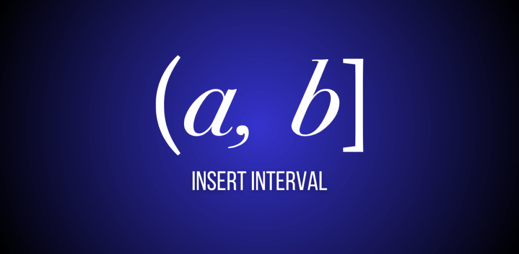 Featured image of a question to solve insert interval